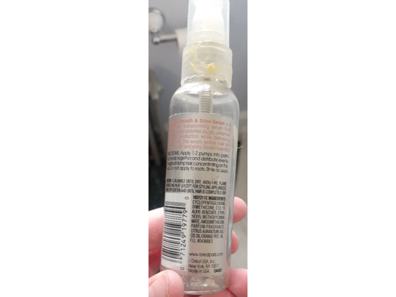 L'oreal Paris Ever Style Smooth & Shine Serum, Alcohol-Free, 1.7 fl oz