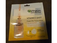 Garnier Skin Active Fresh-Mix Tissue Mask, Vitamin C Shot, 33 g - Image 3