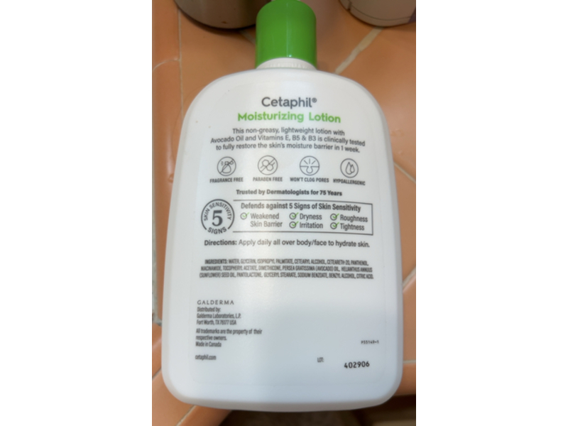 Cetaphil Moisturizing Lotion, 20fl oz/591mL