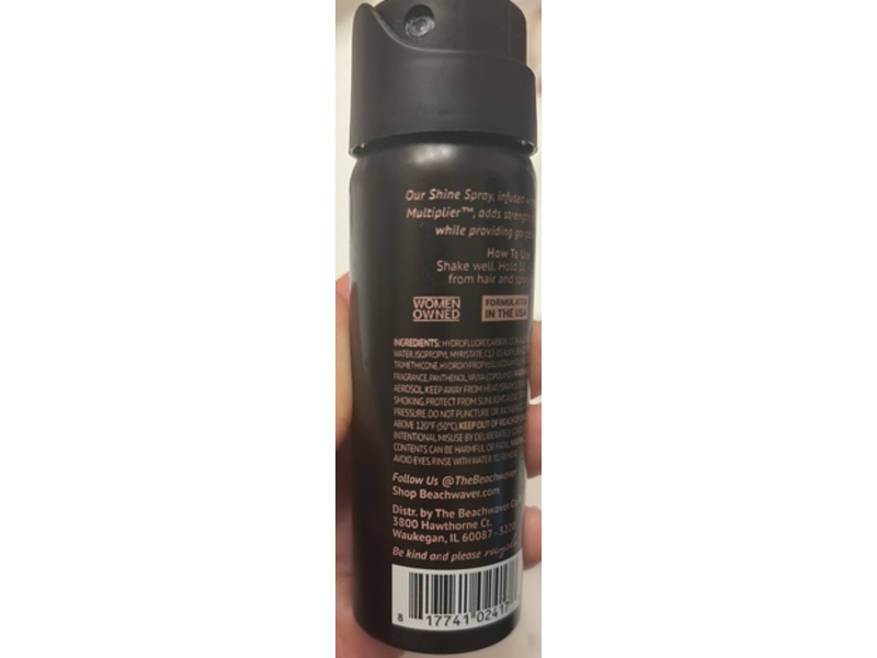 The Beachwaver Co. Shine Squad Shine Spray, 1.7 oz/48 g