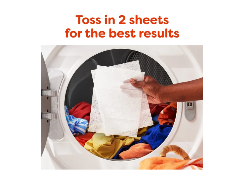 Bounce Dryer Sheets, Outdoor Fresh, 60 Count, 2 Pack