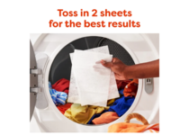 Bounce Dryer Sheets, Outdoor Fresh, 60 Count, 2 Pack - thumbnail 2