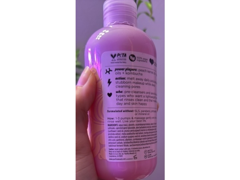 Pacifica Melt For You Moisturizing Oil Cleanser, 8 fl oz/236 mL