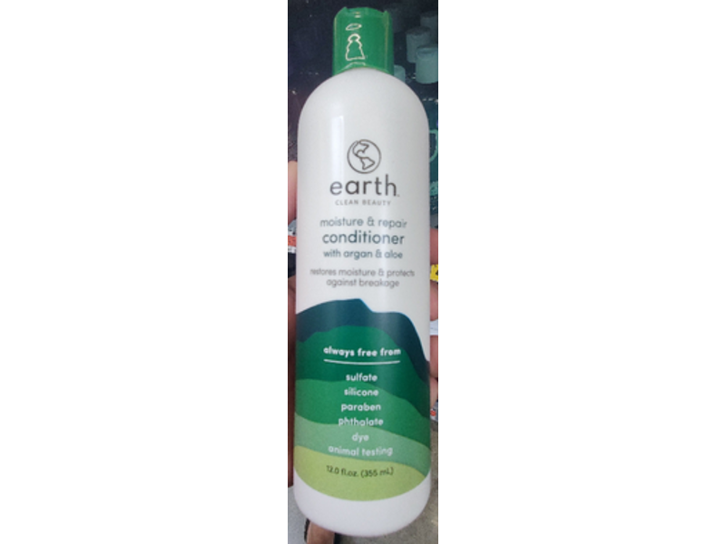 Earth Moisture & Repair Conditioner, Argan & Aloe, 12 fl oz/355 mL