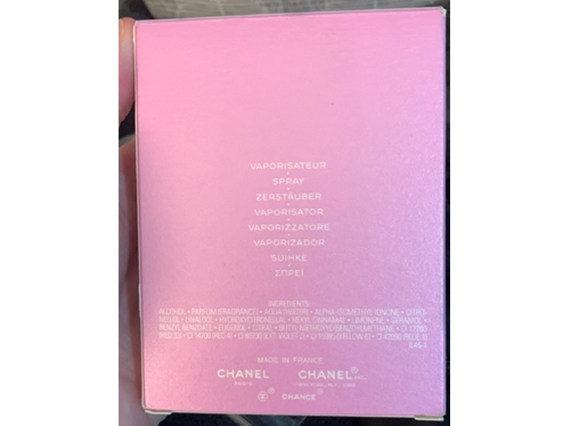 Chanel Chance Eau Tendre Eau De Parfum, 1.7 fl oz/50 mL