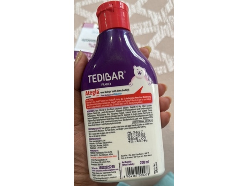 Atogla By Tedibar Family Baby Moisturizing Lotion, 200 mL
