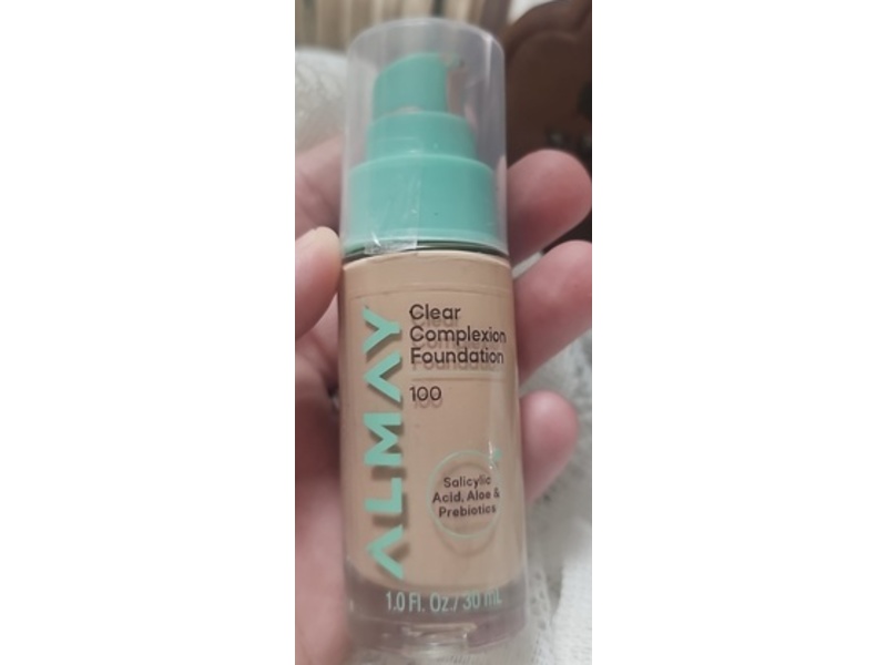 Almay Clear Complexion Foundation, 100, 1 fl oz/30 mL