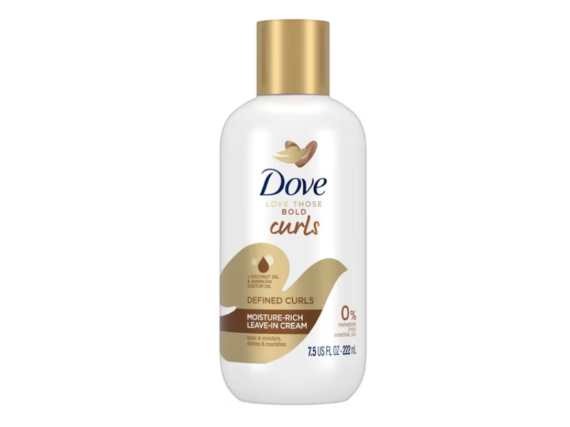 Dove Moisture -Rich Leave -In Cream, Defined Curls, 7.5 fl oz/222 mL