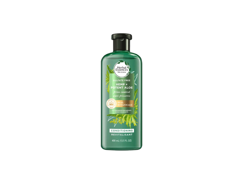 Herbal Essences Conditioner, Hemp + Potent Aloe, 13.5 fl oz/400 mL