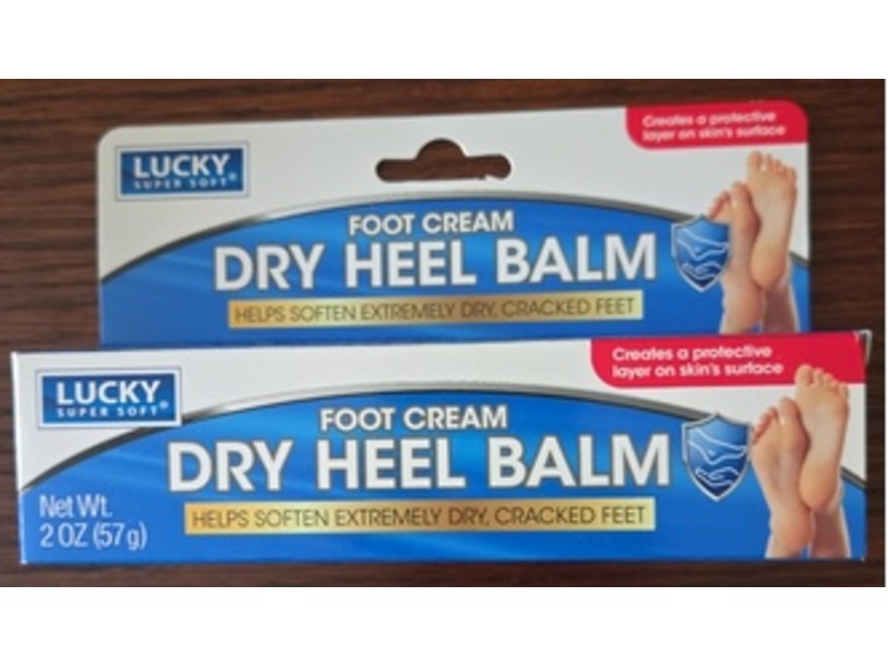 Lucky Super Soft Dry Heel Balm, 2 oz/57 g