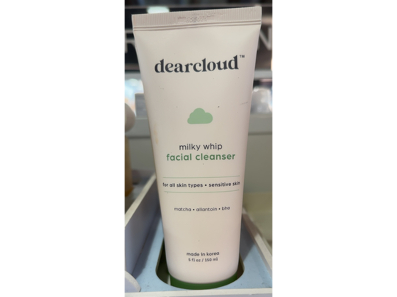 Dearcloud Milky Whip Facial Cleanser, 5 fl oz/150 mL