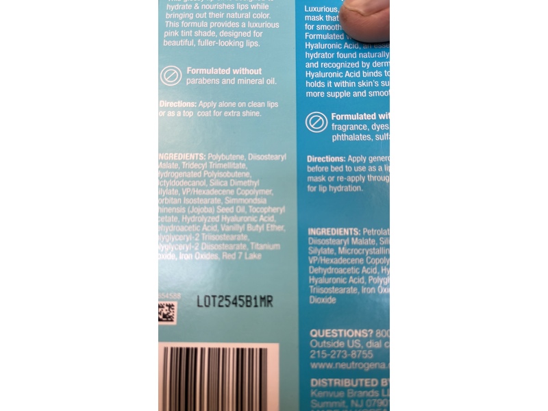 Neutrogena Hydro Boost Lip Hydration Kit, Light Pink