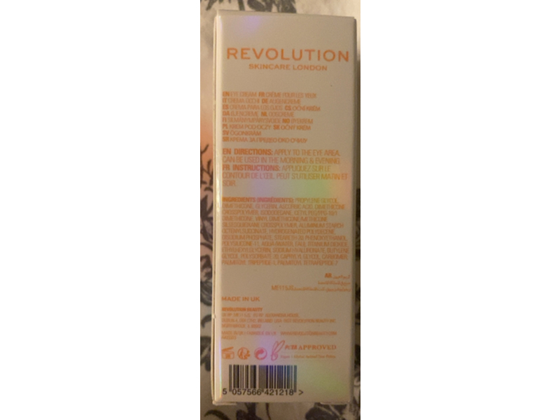 Revolution Eye Serum, Vitamin C, 0.5 fl oz/15 mL