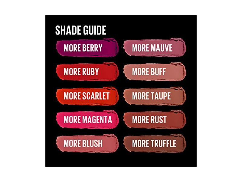 Maybelline Color Sensational Ultimatte Matte Lipstick,More Berry, 0.06 oz