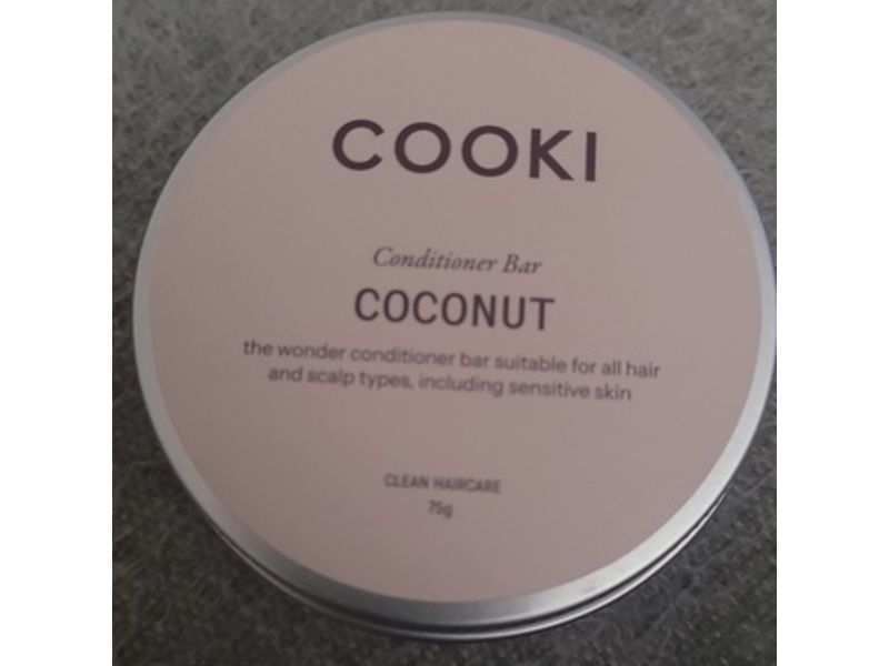 Cooki Conditioner Bar, Coconut, 75 g