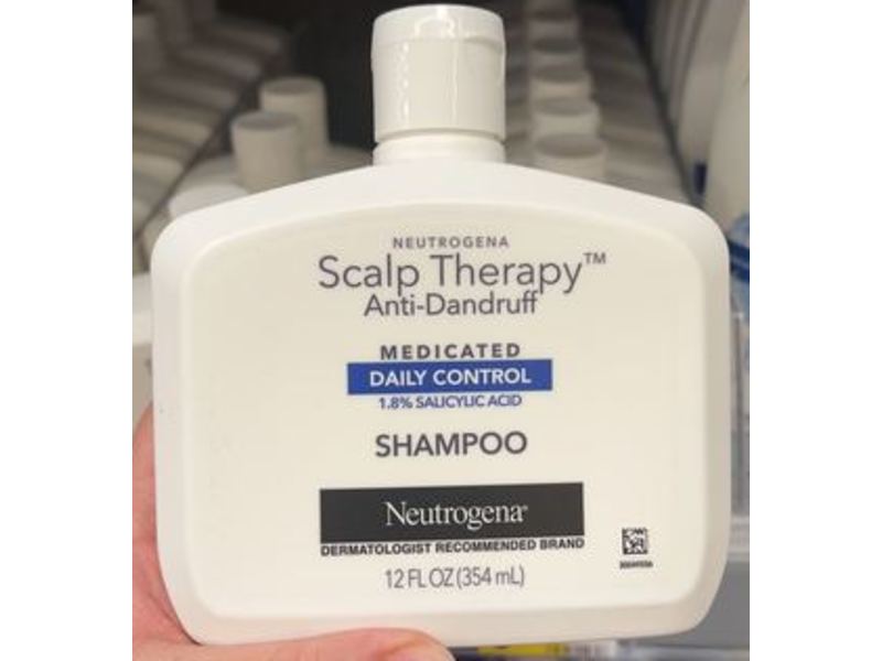 Neutrogena Scalp Therapy Anti-Dandruff Daily Control Shampoo, 12 fl oz/354 mL