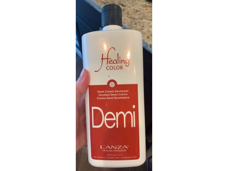 L'anza Healing Haircolor Demi Cream Developer, 33.8 fl oz/1 L
