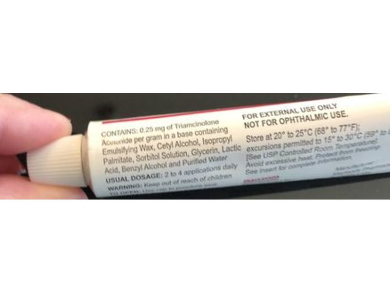 Triamcinolone Acetonide Cream USP 0.025%, 15 g Macleods (RX)