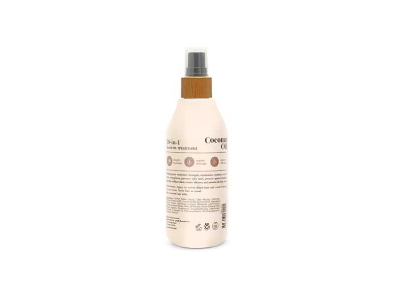 Oliology Nutrient-Rich 10 In 1 Leave-In Coconut Oil, 8.5 fl oz/250 mL