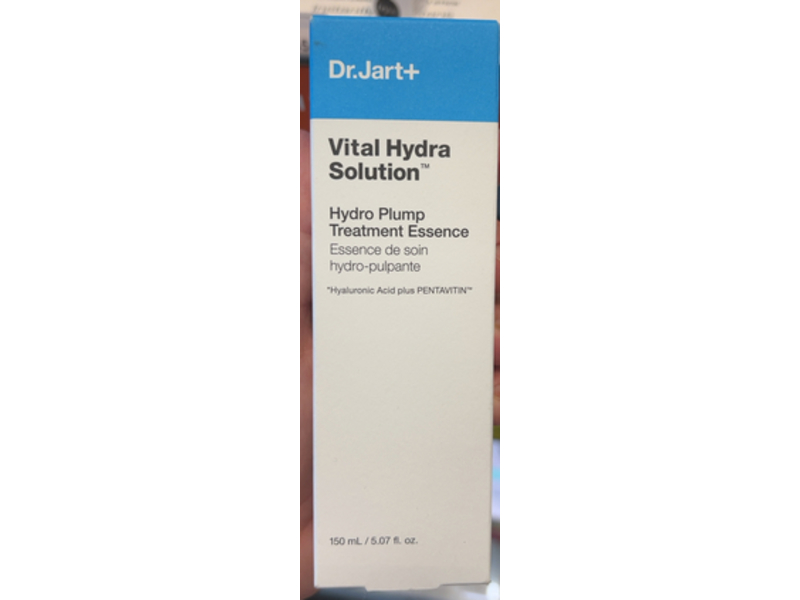 DR.JART+ Vital Hydra Solution Hydro Plump Treatment Essence, Hyaluronic Acid, 5.07 fl oz/150 mL