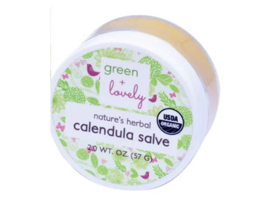 Green + Lovely Nature's Herbal, Calendula Salve, 1.8 oz/51 g