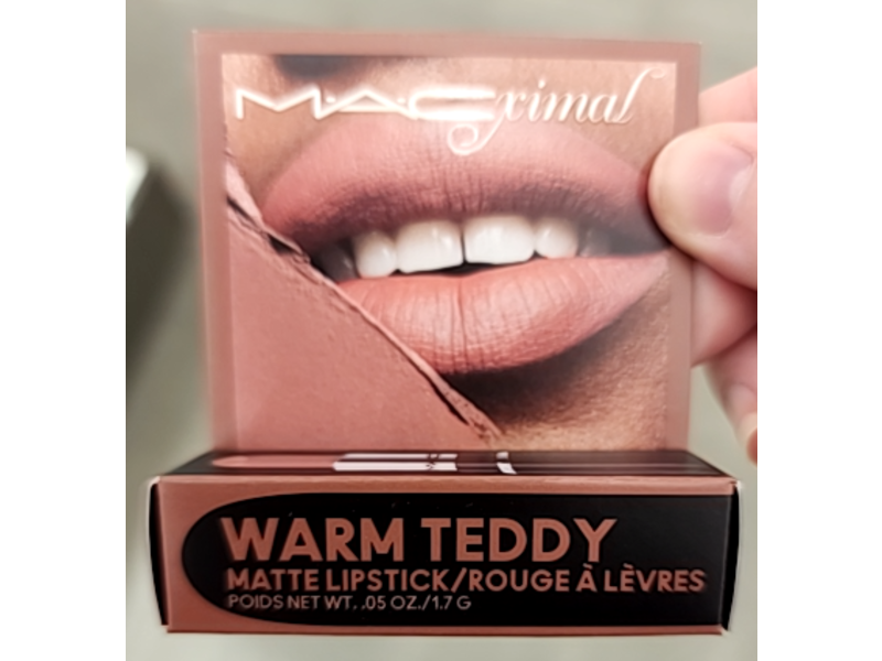 M.A.C Maximal Mini Matte Lipstick, Warm Teddy, 0.05 oz/1.7 g