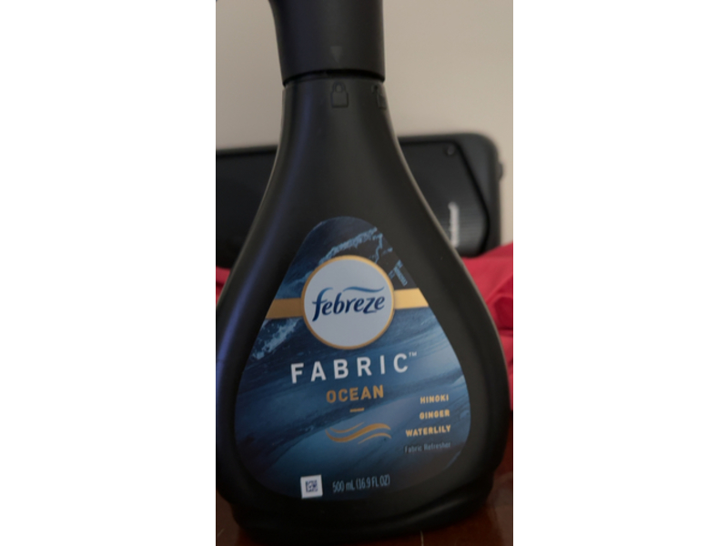 Febreze Fabric Refresher Bottles, Ocean Scent, 16.9 fl oz/500 mL