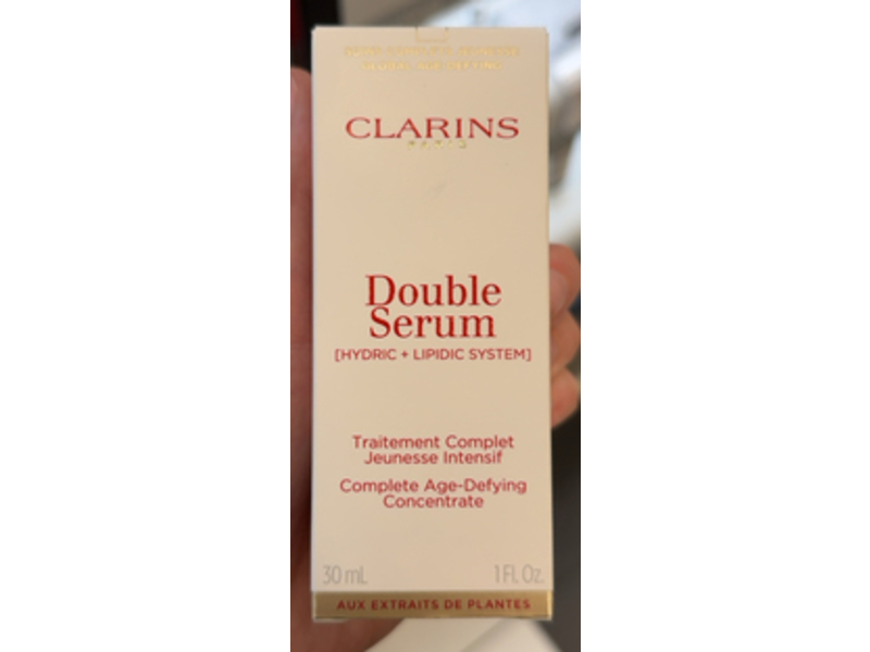 Clarins Hydric + Lipdic System Double Serum, 1 fl oz/30 mL