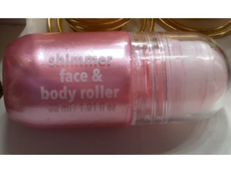 Pearl World Shimmer Face And Body Roller, 1.01 fl oz/30 mL