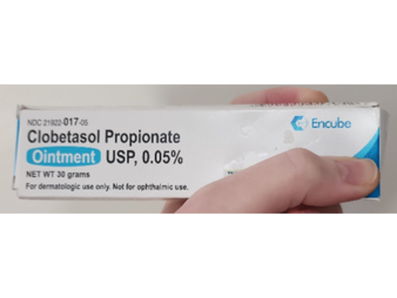 Clobetasol Propionate Ointment 0.05%, 30 g, Encube (Rx)