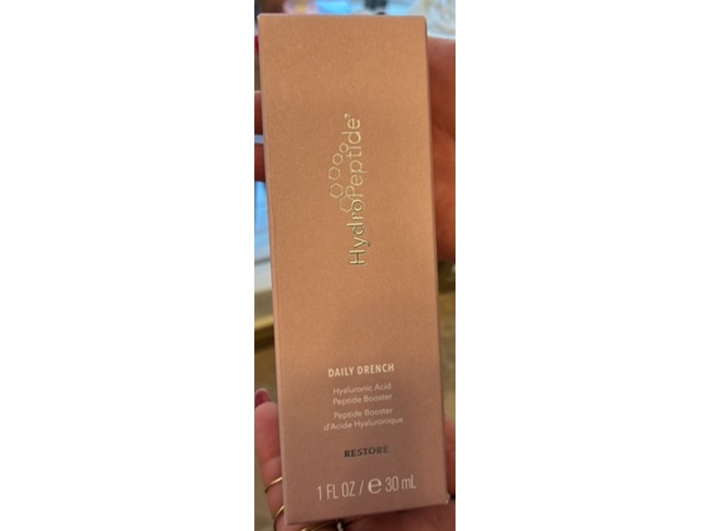 HydroPeptide Daily Drench Hyaluronic Acid Peptide Booster Serum, 1 fl oz/30 mL