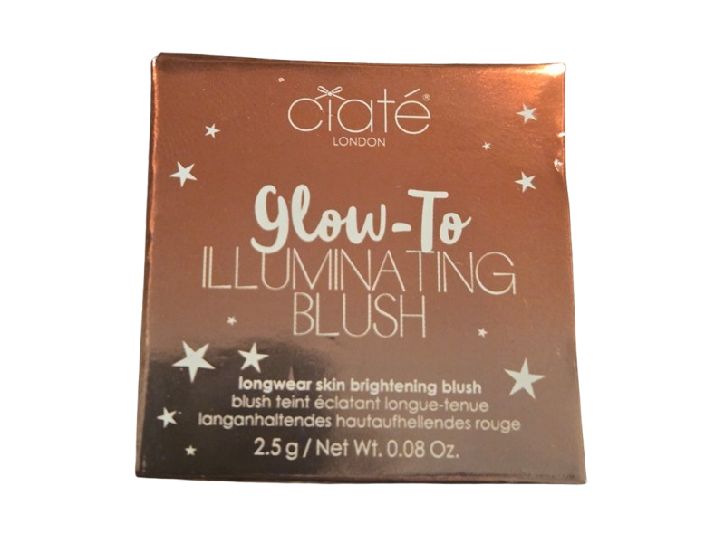 Ciate London Glow-To Illuminating Blush, Tempt Me, 0.08 oz/2.5 g