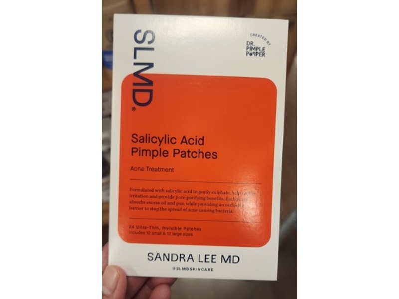 SLMD Pimple Patches, Salicylic Acid, Count 24