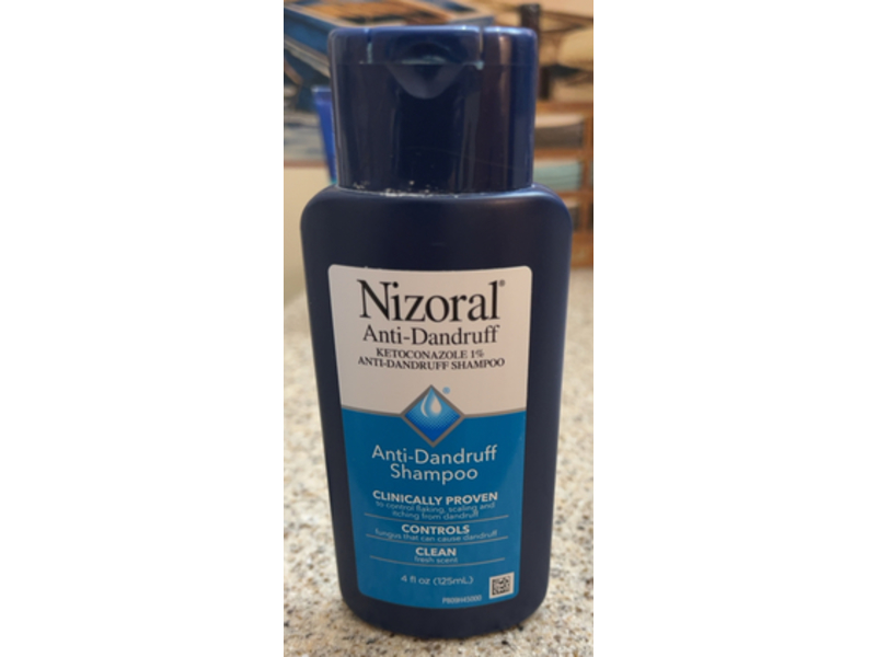 Nizoral Anti-Dandruff Shampoo, Fresh Scent, 4 oz/125 mL