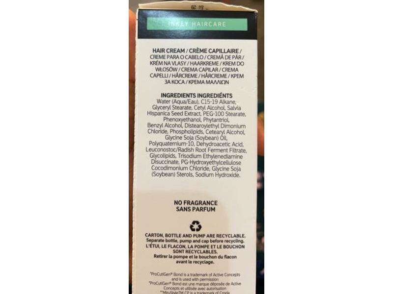 The Inkey List Chia Seed Curl Defining Cream, 5 fl oz/150 mL