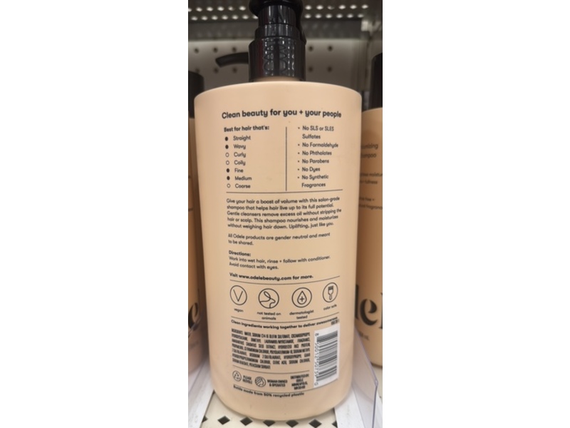 Odele Volumizing Shampoo, 32 fl oz/946 mL