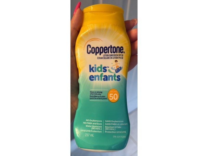 Coppertone Kids Enfants Sunscreen, SPF 50, 237 mL