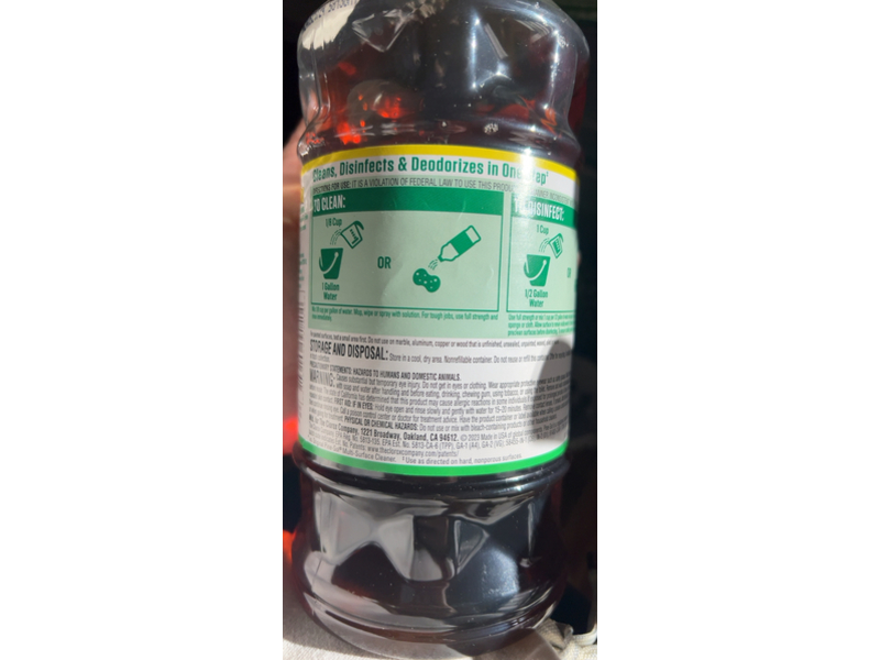 Pine Sol Multi-Surface Cleaner, Original, 40 fl oz/1.18 L