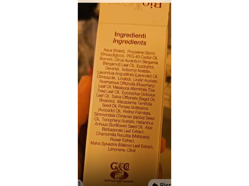 Bio Icare Preshampoo Linea F2,