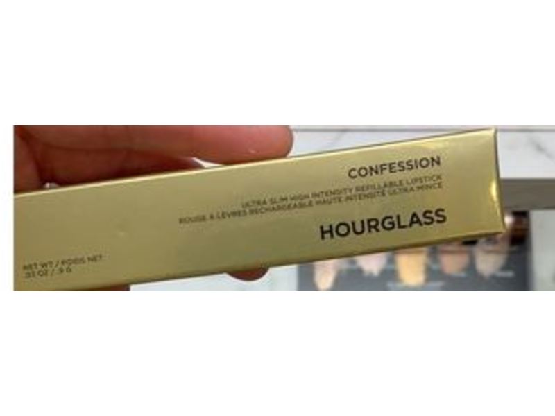 Hourglass Confession Ultra Slim High Intensity Lipstick, I've Never Pink Beige, 0.03 fl oz/0.9 g