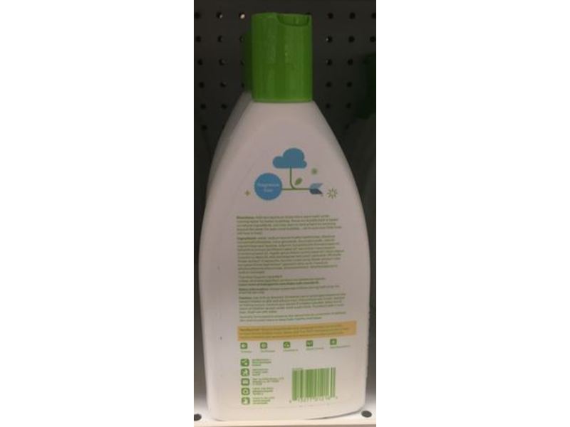 Babyganics Bubble Bath, Fragrance Free, 20 fl oz/591 mL, Pack Of 3