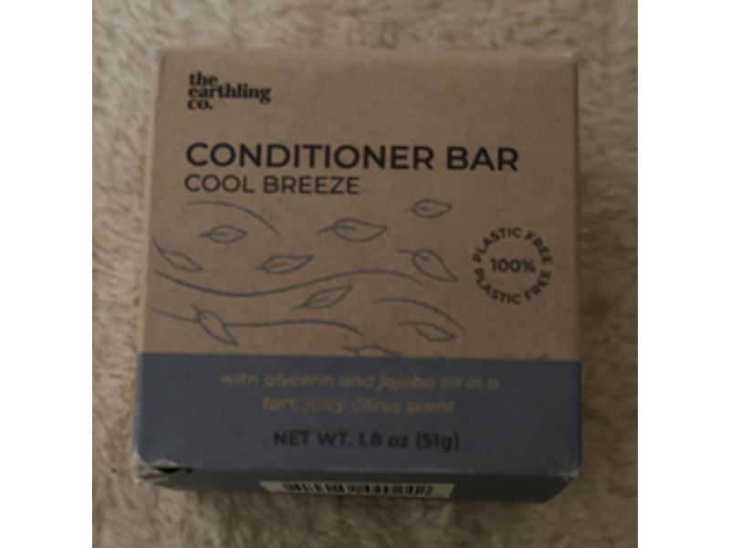 The Earthling Co. Conditioner Bar, Cool Breeze, 1.8 oz/51 g
