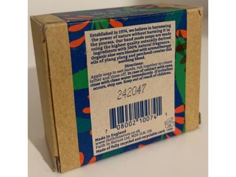 Faith In Nature Aloe Vera Hand Made Soap, 100g