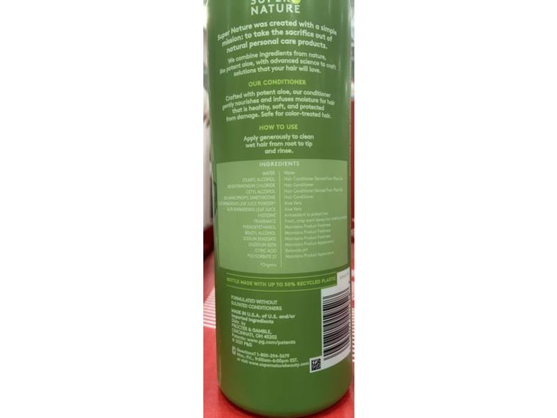 Super Nature Gentle Moisture Conditioner, Potent Aloe, 30 fl oz