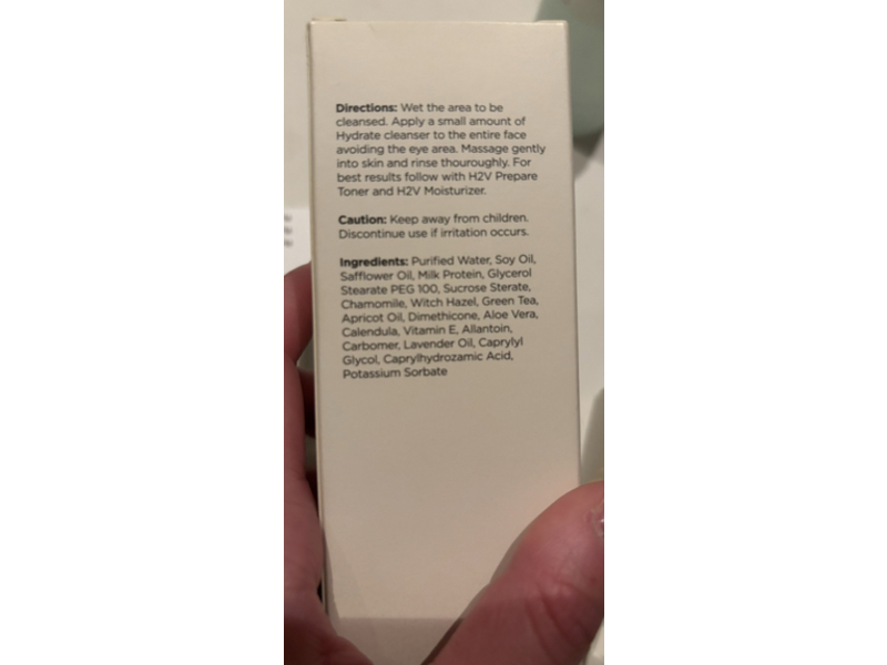 Burke Williams Hydrate Creamy Hydrating Cleanser, 6 fl oz/177 mL