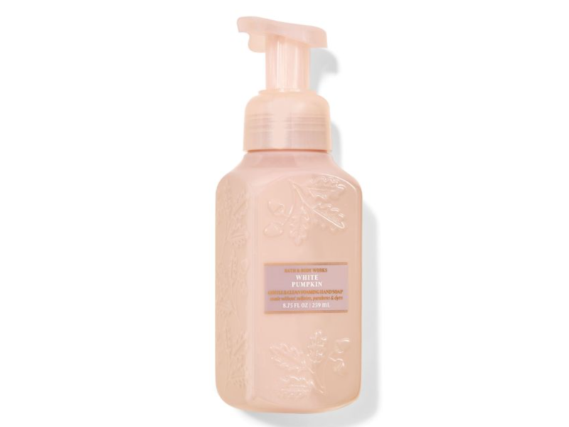 Bath & Body Works Gentle Clean Foaming Hand Soap, White Pumpkin, 8.75 fl oz/259 mL