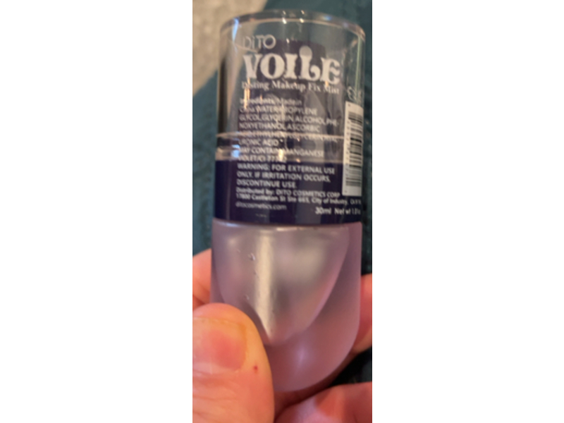 Dito Voile Lasting Makeup Fix Mist, 1.01 oz/30 mL