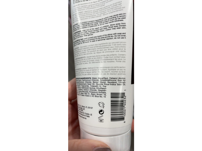 Igk Color Depositing Mask, Mahogany Williams-Burgundy, 6.0 fl oz/180 mL