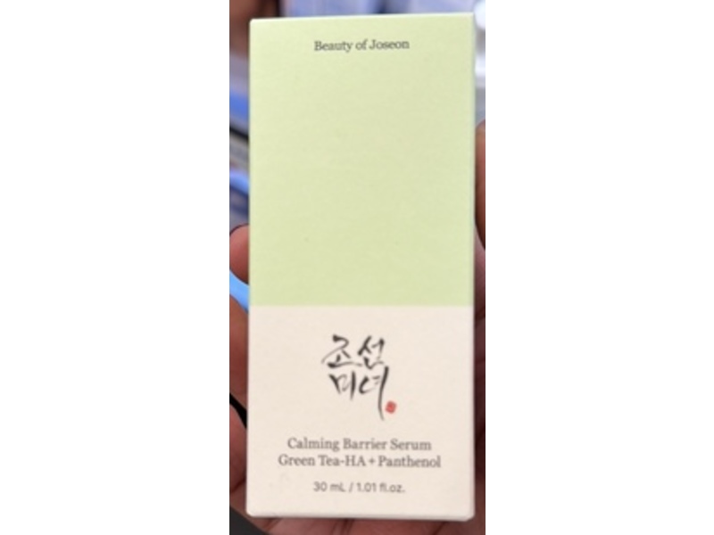 Beauty Of Joseon Calming Barrier Serum, Green Tea-HA+ Pathenol, 1.01 fl oz/30 mL