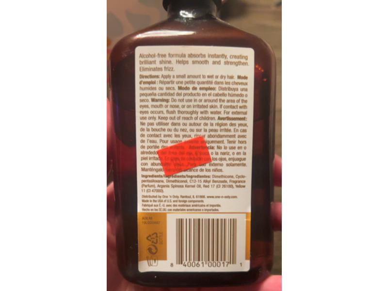 One' N Only Argan Oil Treatment, 8 fl oz/236 mL